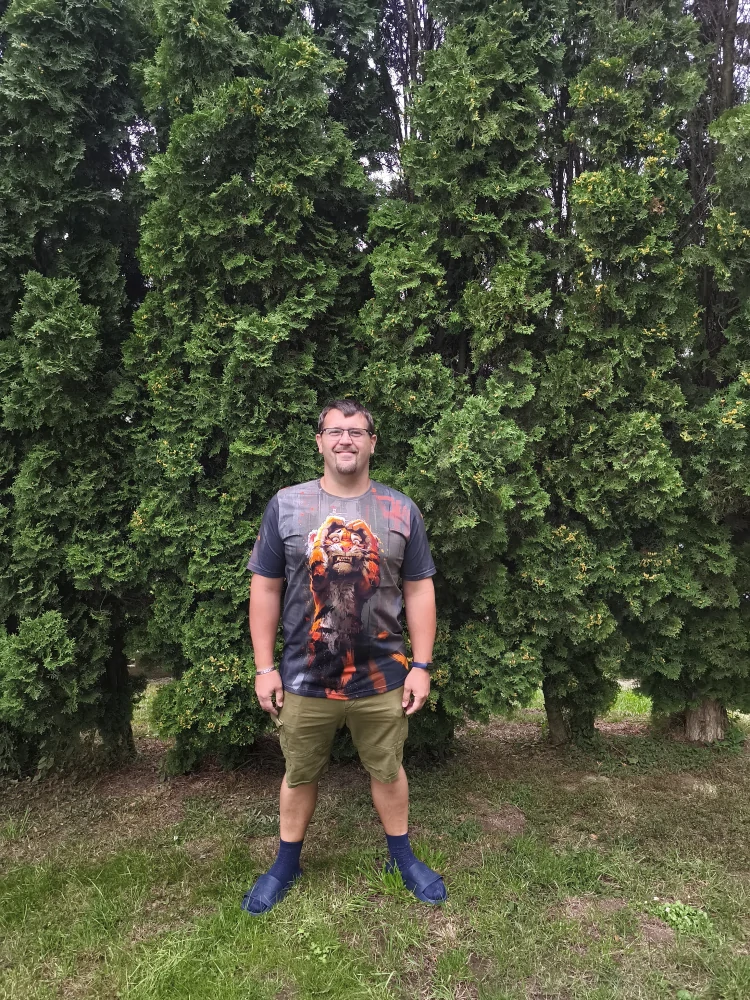 Tričko tygr v šoku