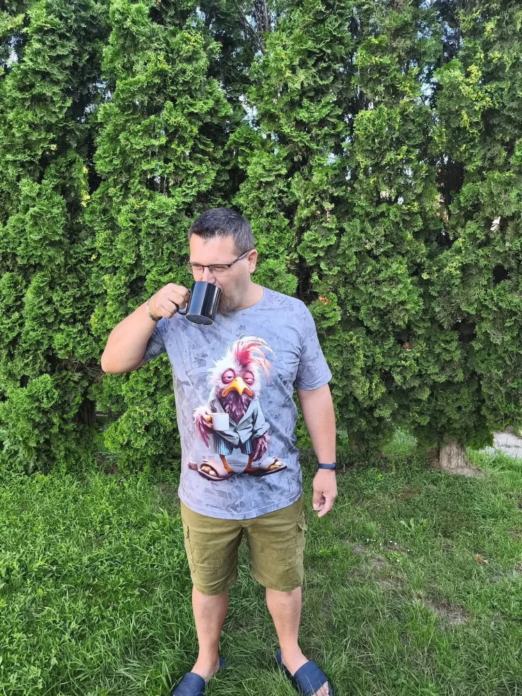 Tričko Ranní kohout